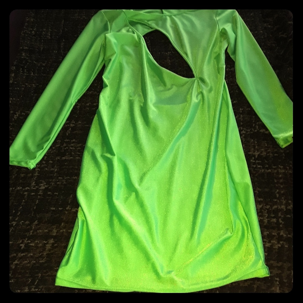 Green dress